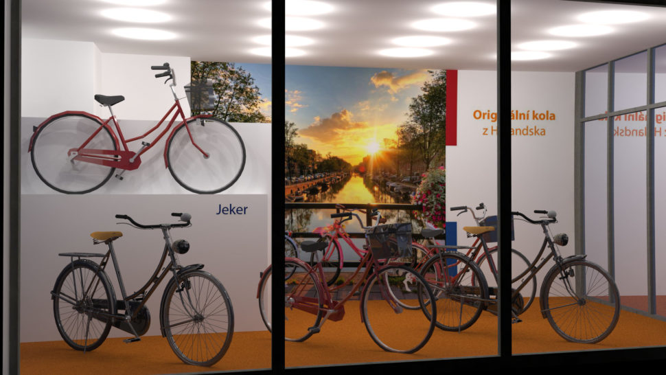 3D vizualizace obchodů, kanceláří a pokojů v MSP